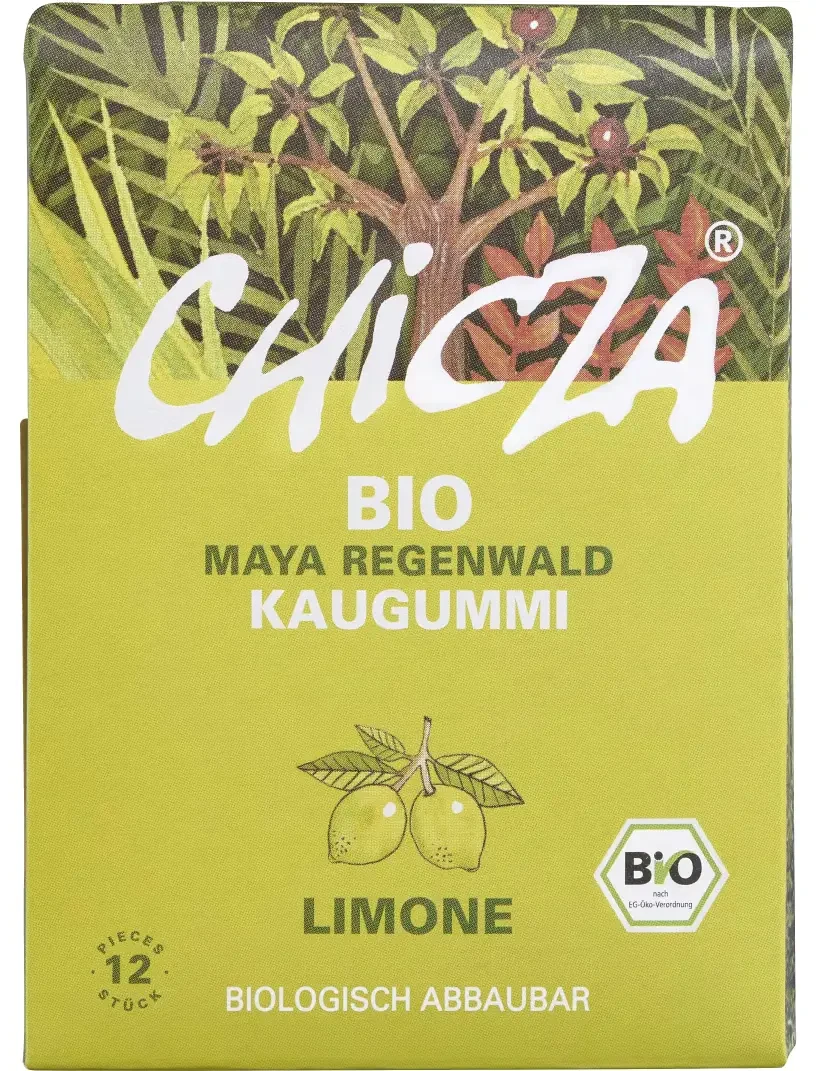 Chicza Bio rágógumi - Lime ízű 30g