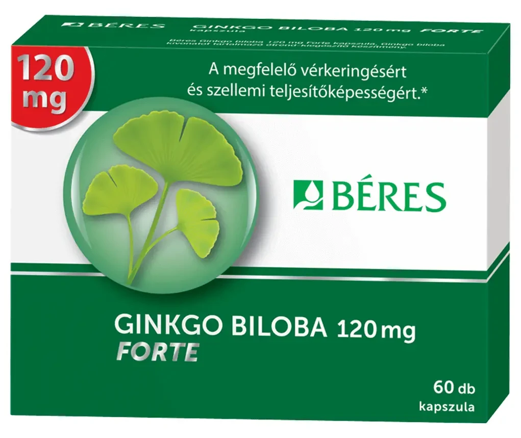 Béres Ginkgo biloba Forte kapszula 60db