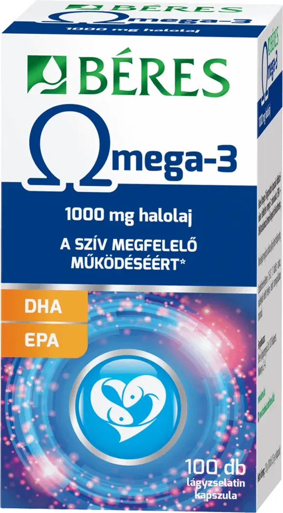 Béres Omega-3 lágyzselatin kapszula 100db