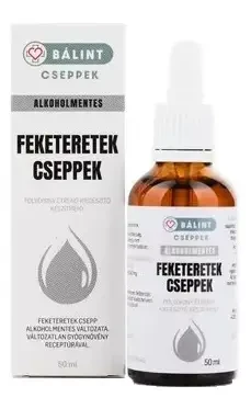 Bálint Feketeretek cseppek - Alkoholmentes 50ml