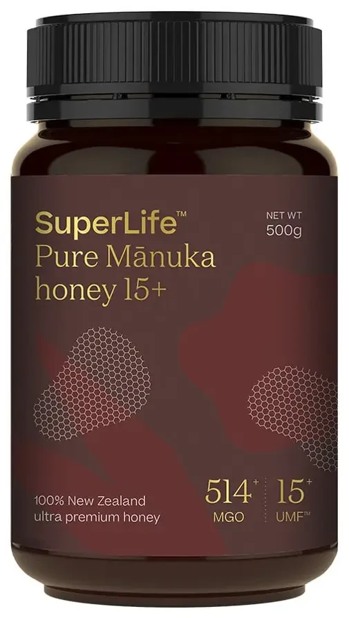 SUPERLIFE MANUKA MÉZ UMF15 + MGO514 500g