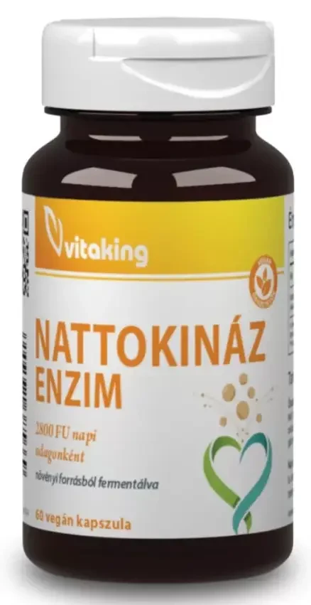Vitaking Nattokináz Enzim Kapszula 60db