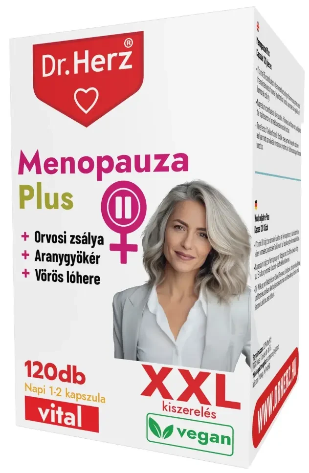 Dr. Herz Menopauza Plus XXL 120 db kapszula