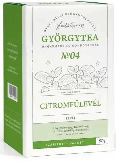 Györgytea Citromfűlevél levél tea 100g