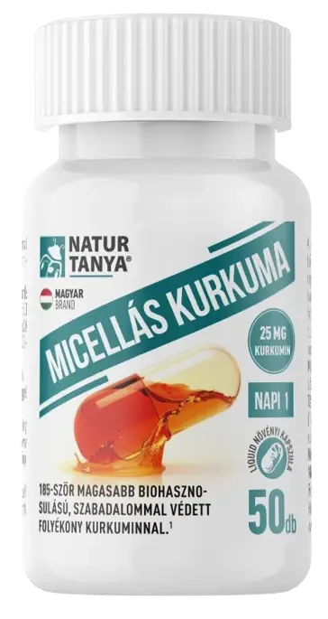 NT Micellás Kurkuma 50 db