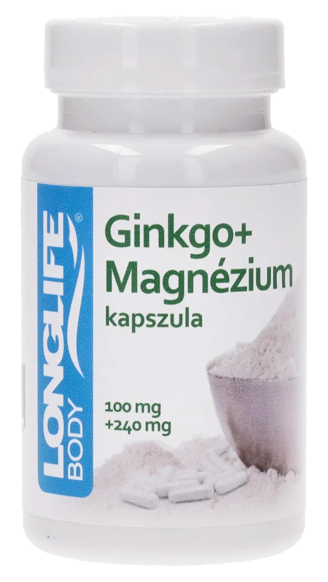LongLife Ginkgo+Magnézium kapszula 60 db
