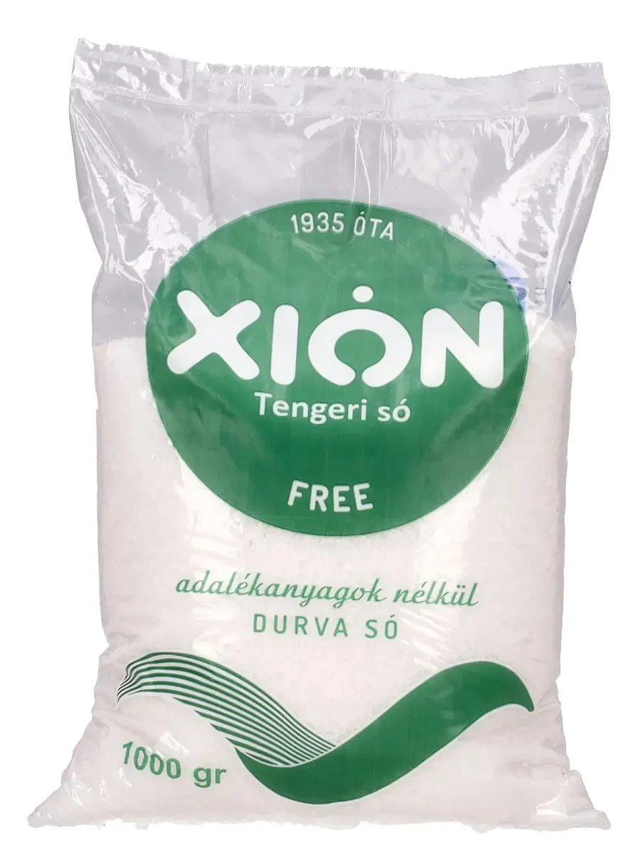 CHION Görög adalékanyag mentes durva tengeri só 1 kg