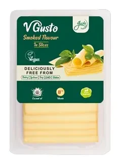 Gusto Vegan Füstölt Gouda ízű szeletelt 140g