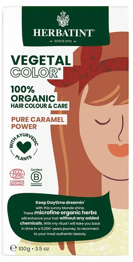 Herbatint Bio Vegetal Color PUR CARAMEL 2*50 g