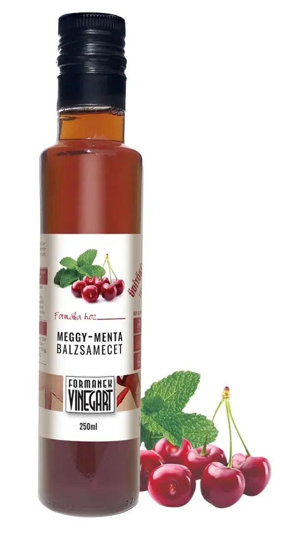 Formanek Vineg'Art Meggy-menta balzsamecet 250ml