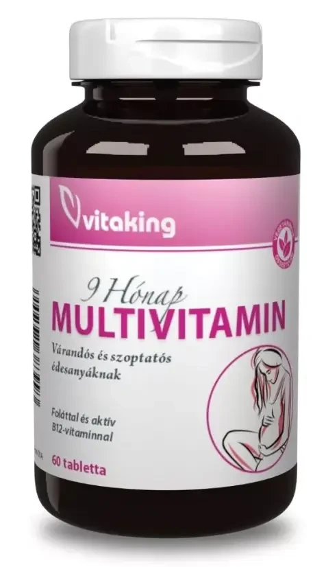 Vitaking 9 Month multivitamin tabletta 60 db