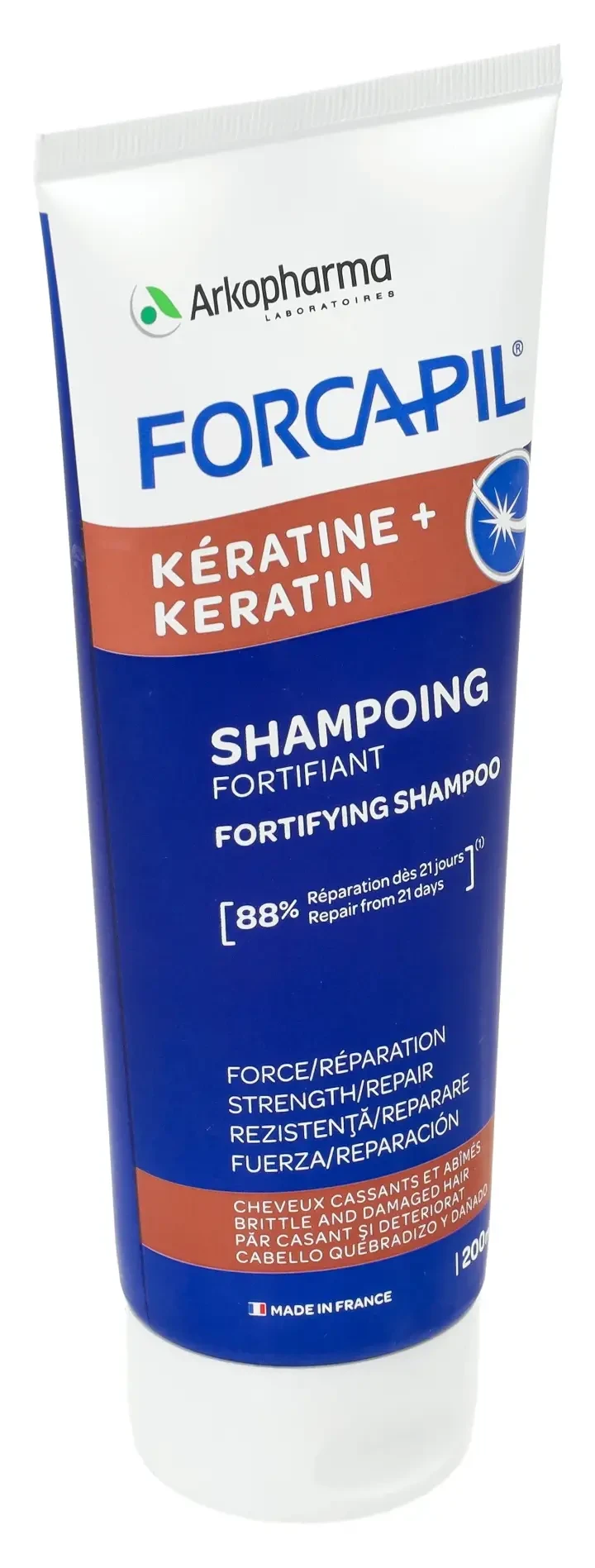 Forcapil hajerősítő sampon 200ml - Hajhullás ellen