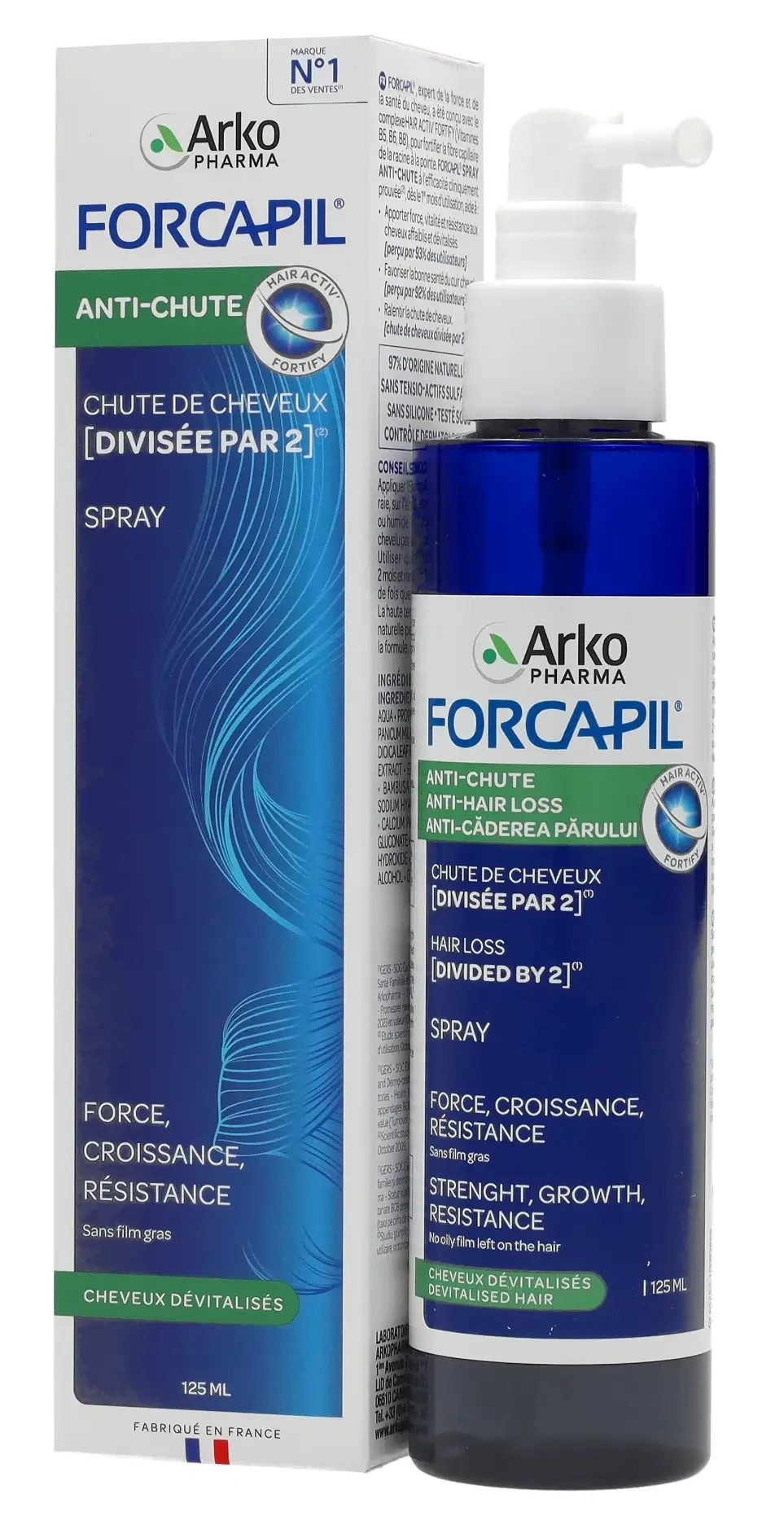 Forcapil Spray Hajhullás Ellen 125ml