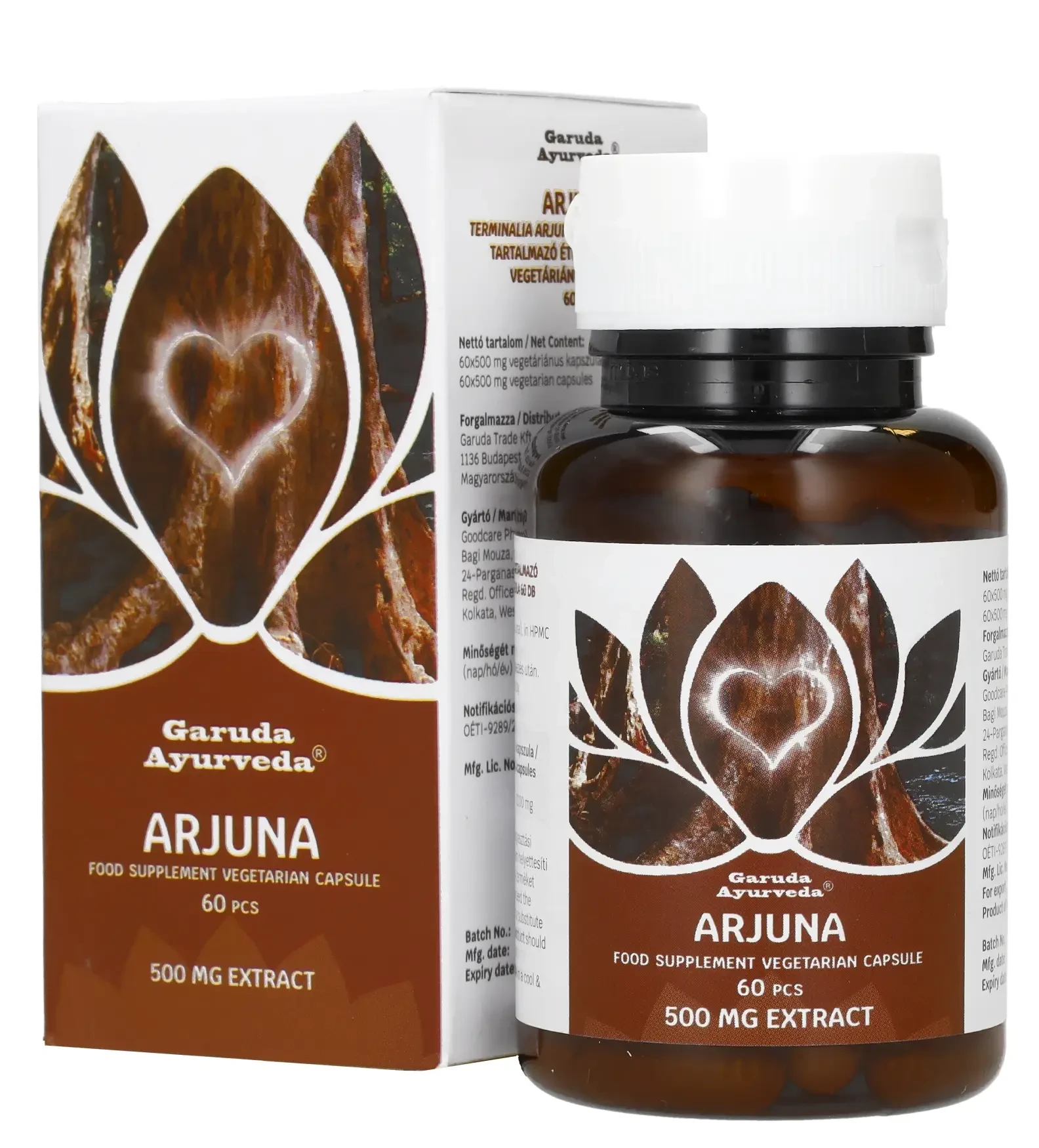 Garuda Ayurveda Arjuna vegetáriánus kapszula 60 db