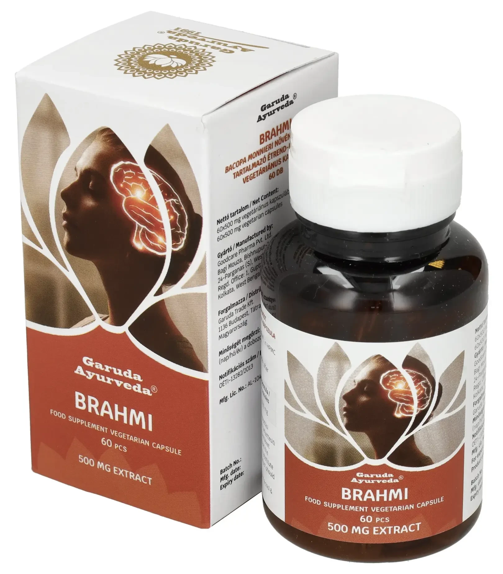 Garuda Ayurveda Brahmi vega kapszula 60db