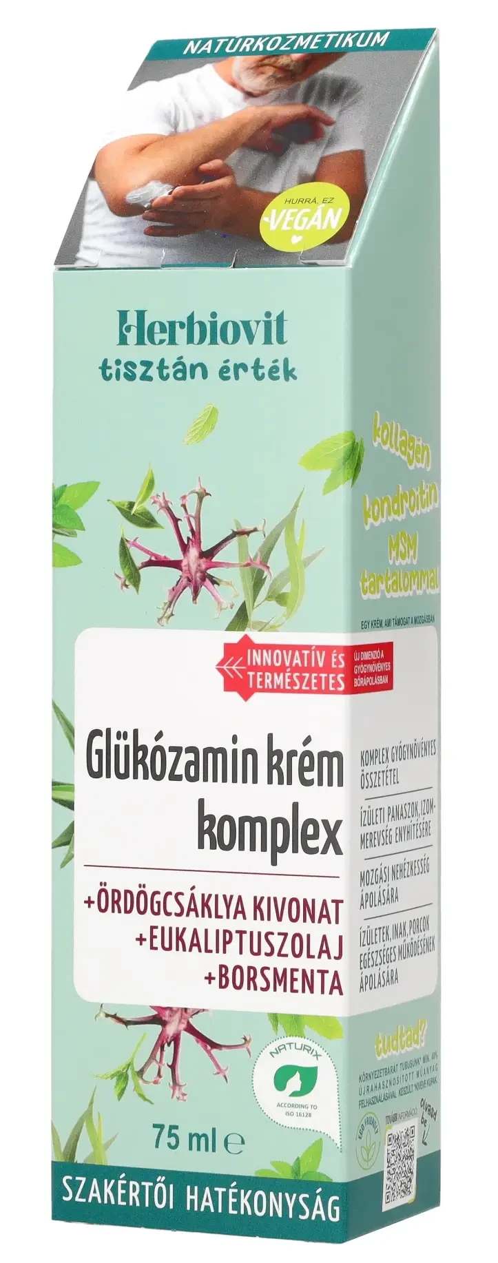 Herbiovit Glükózamin krém komplex 75ml