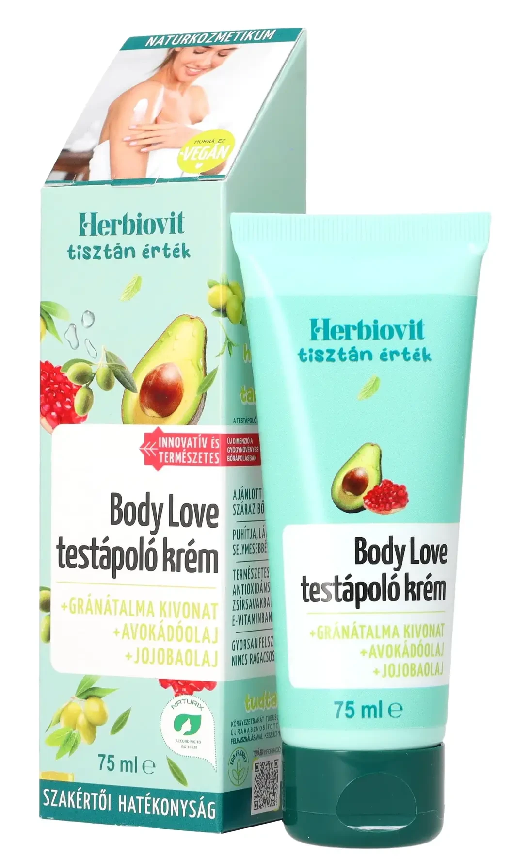 Herbiovit Body Love testápoló krém 75ml