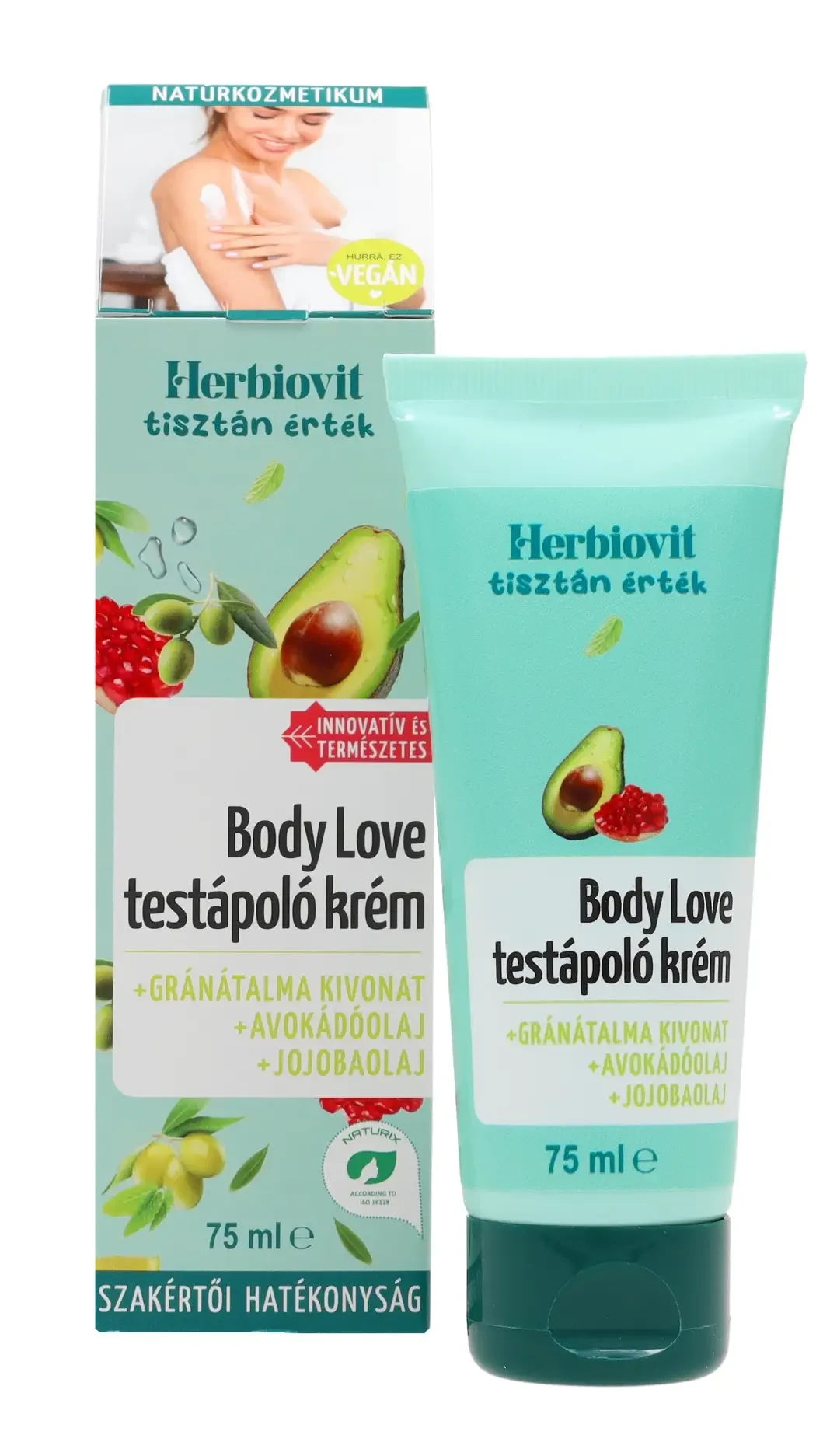 Herbiovit Body Love testápoló krém 75ml