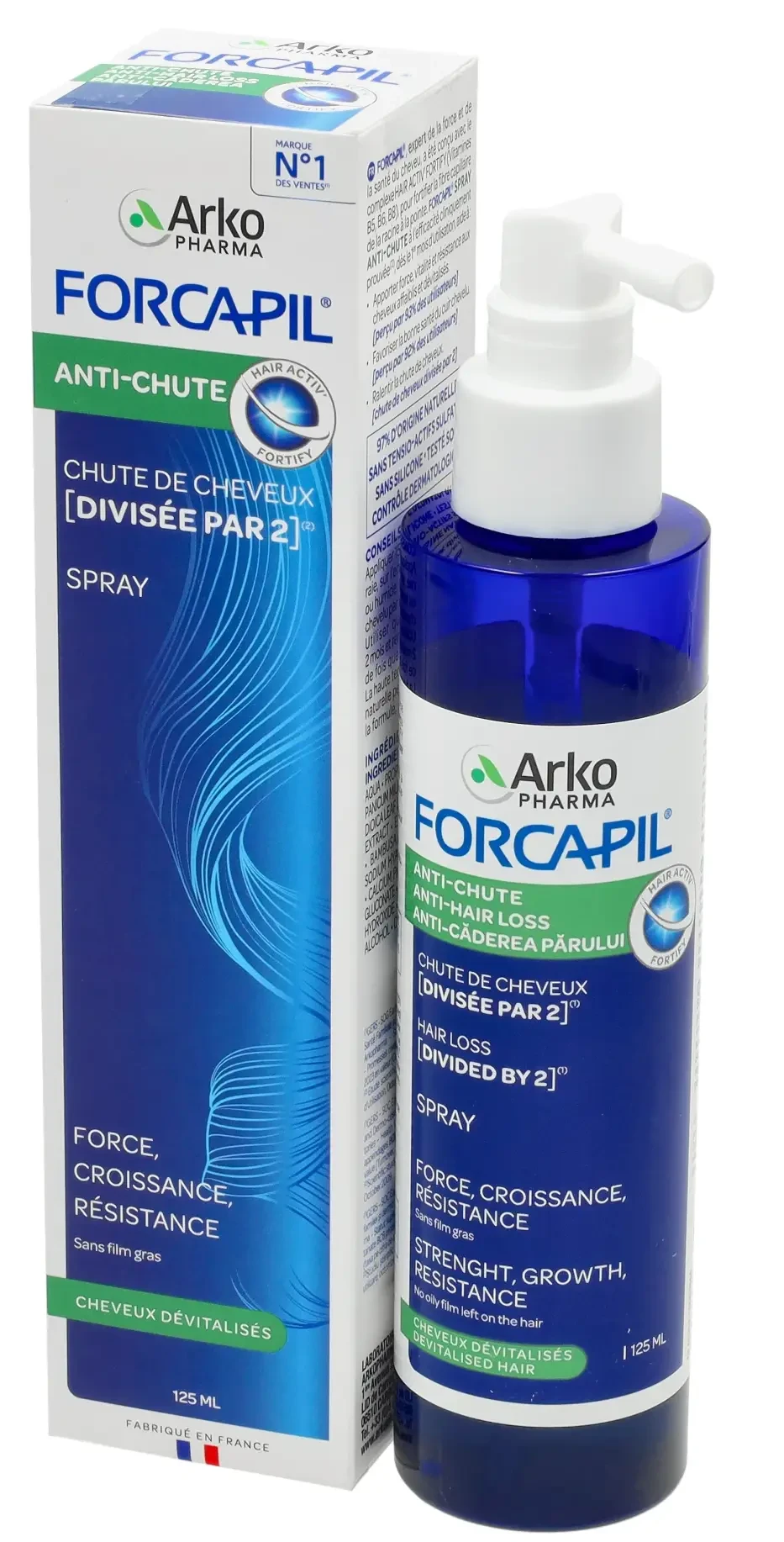 Forcapil Spray Hajhullás Ellen 125ml