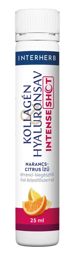 Interherb Kollagén és Hyaluronsav Intense Shot 14 x 25ml Ampulla