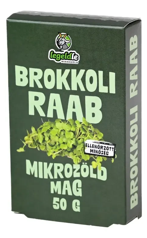 Legeldle Brokkoli, Raab 50 g mikrozöld mag