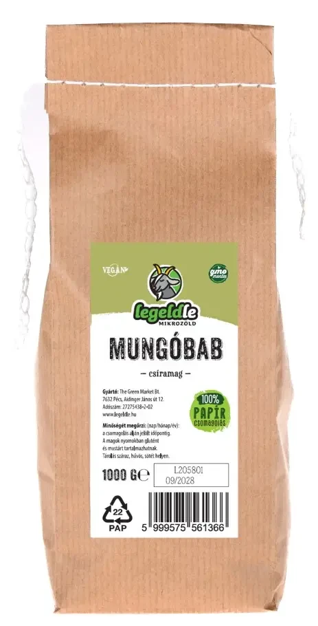 Legeldle Mungóbab 1000 g csíramag