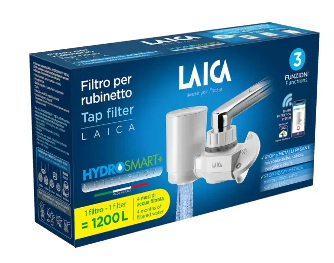 LAICA R60A 3 állásos csapra szerelhető vízszűrő