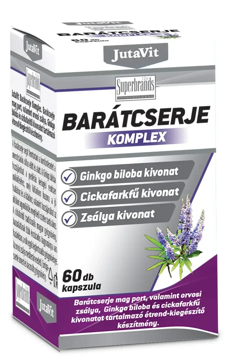 Jutavit Barátcserje Komplex kapszula 60db
