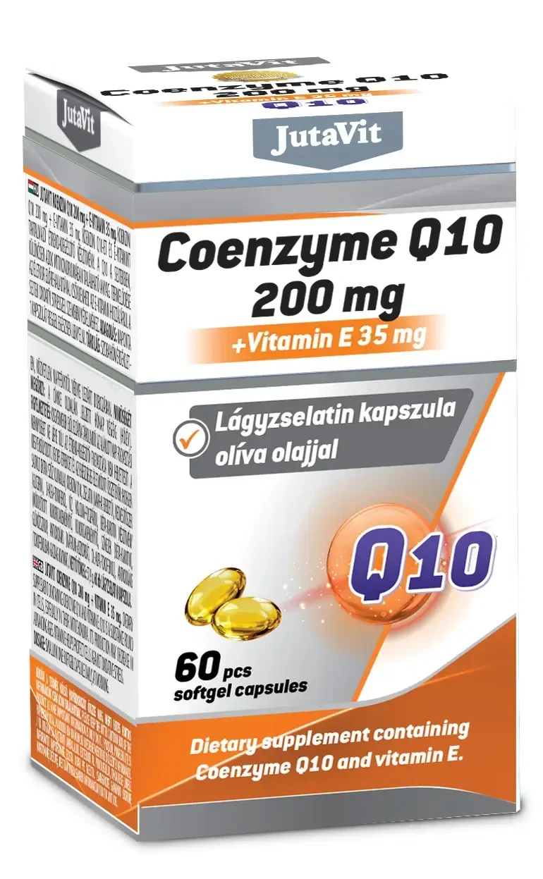 Jutavit Koenzim Q10 200mg 60db kapszula