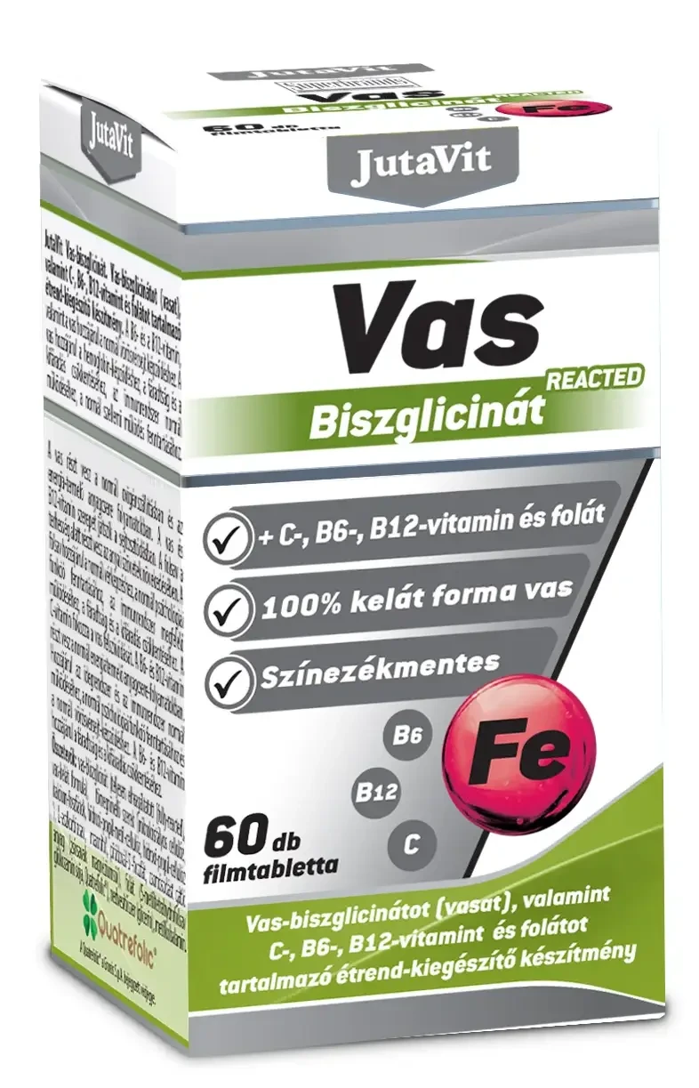 Jutavit Vas-biszglicinát tabletta 60db