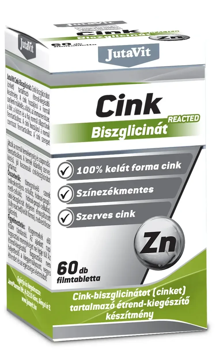 Jutavit Cink-biszglicinát tabletta 60db