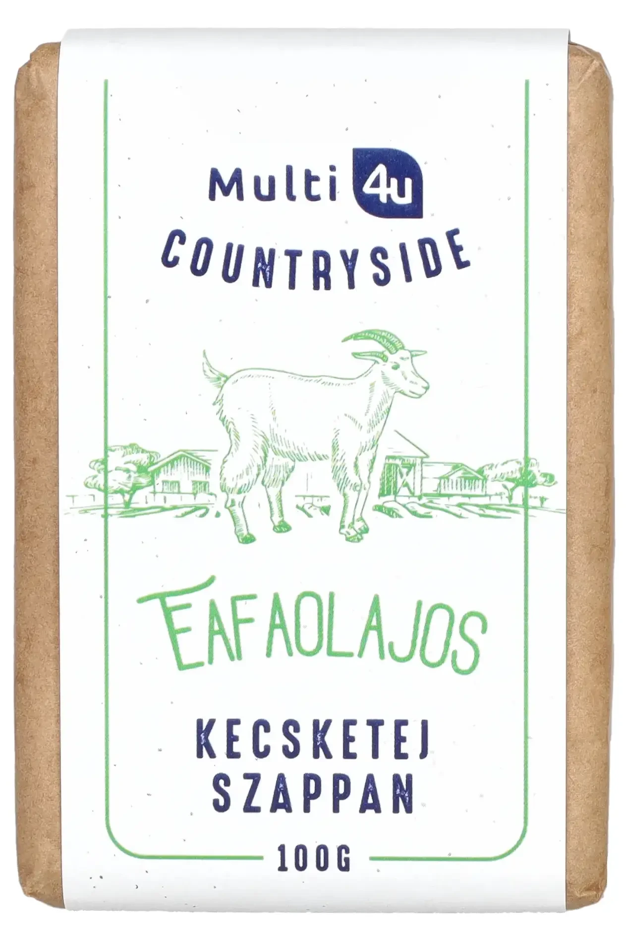 Multi 4U Countryside kecsketej szappan teafa olajjal 100g