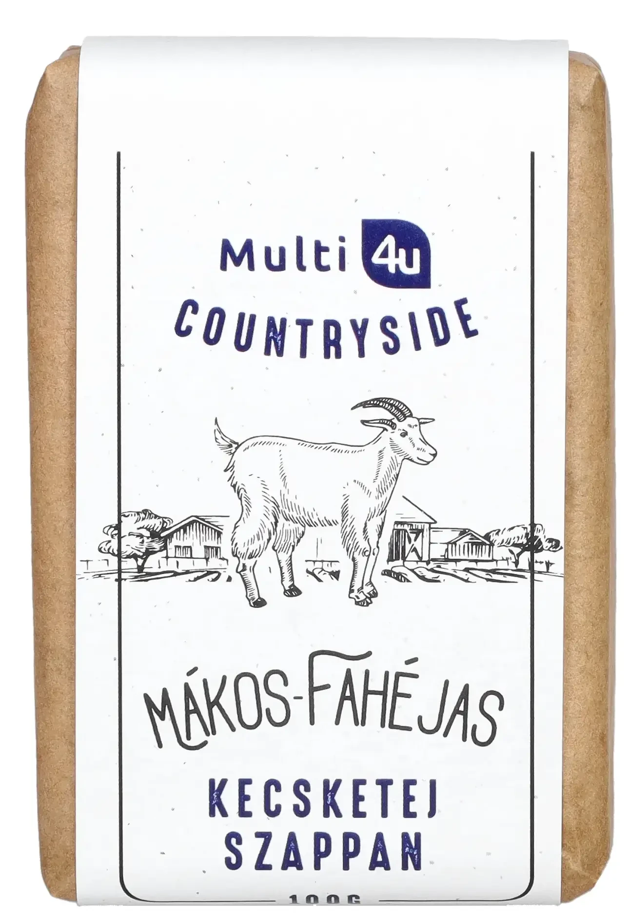 Multi 4U Countryside Mákos-Fahéjas kecsketej szappan 100g