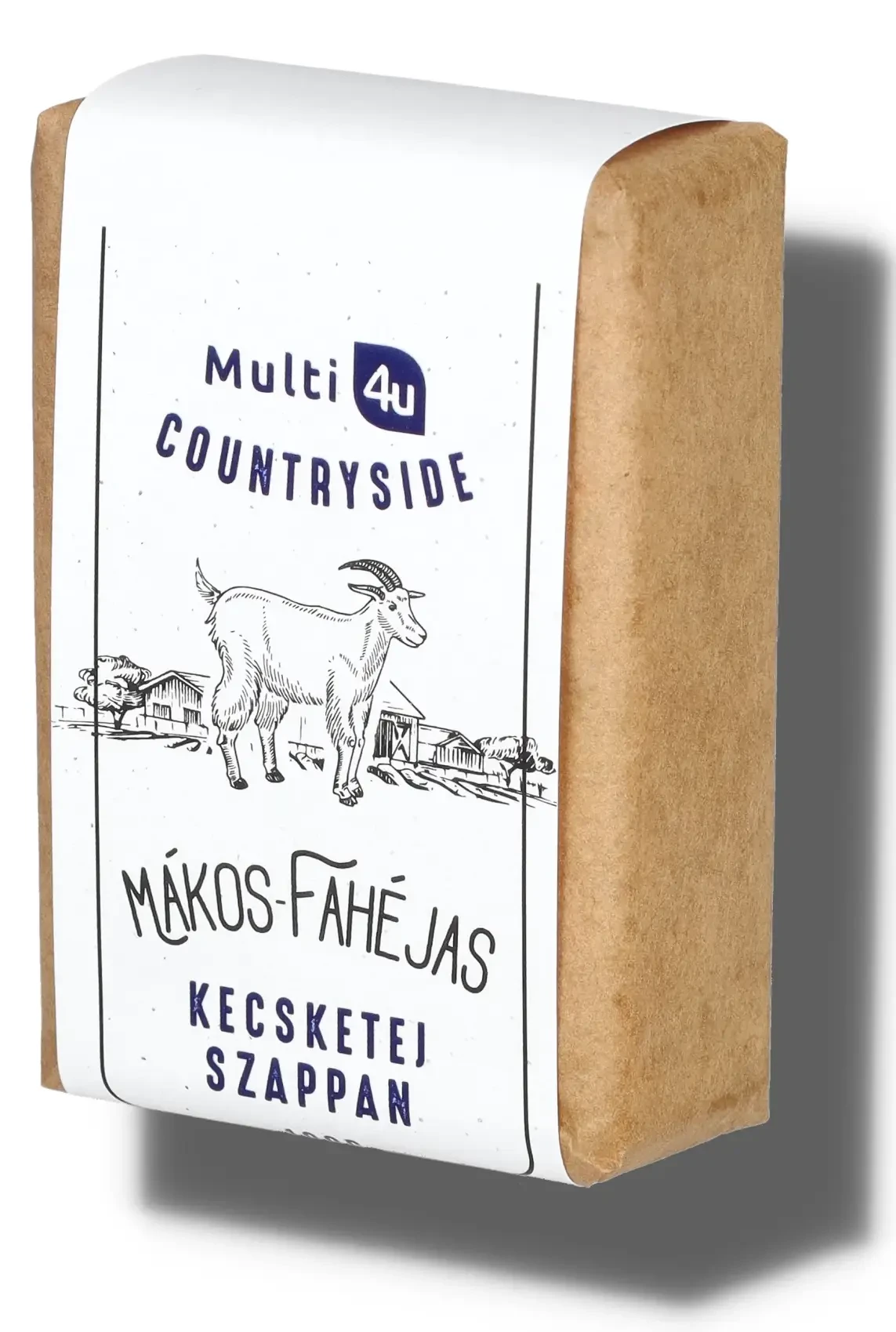 Multi 4U Countryside Mákos-Fahéjas kecsketej szappan 100g