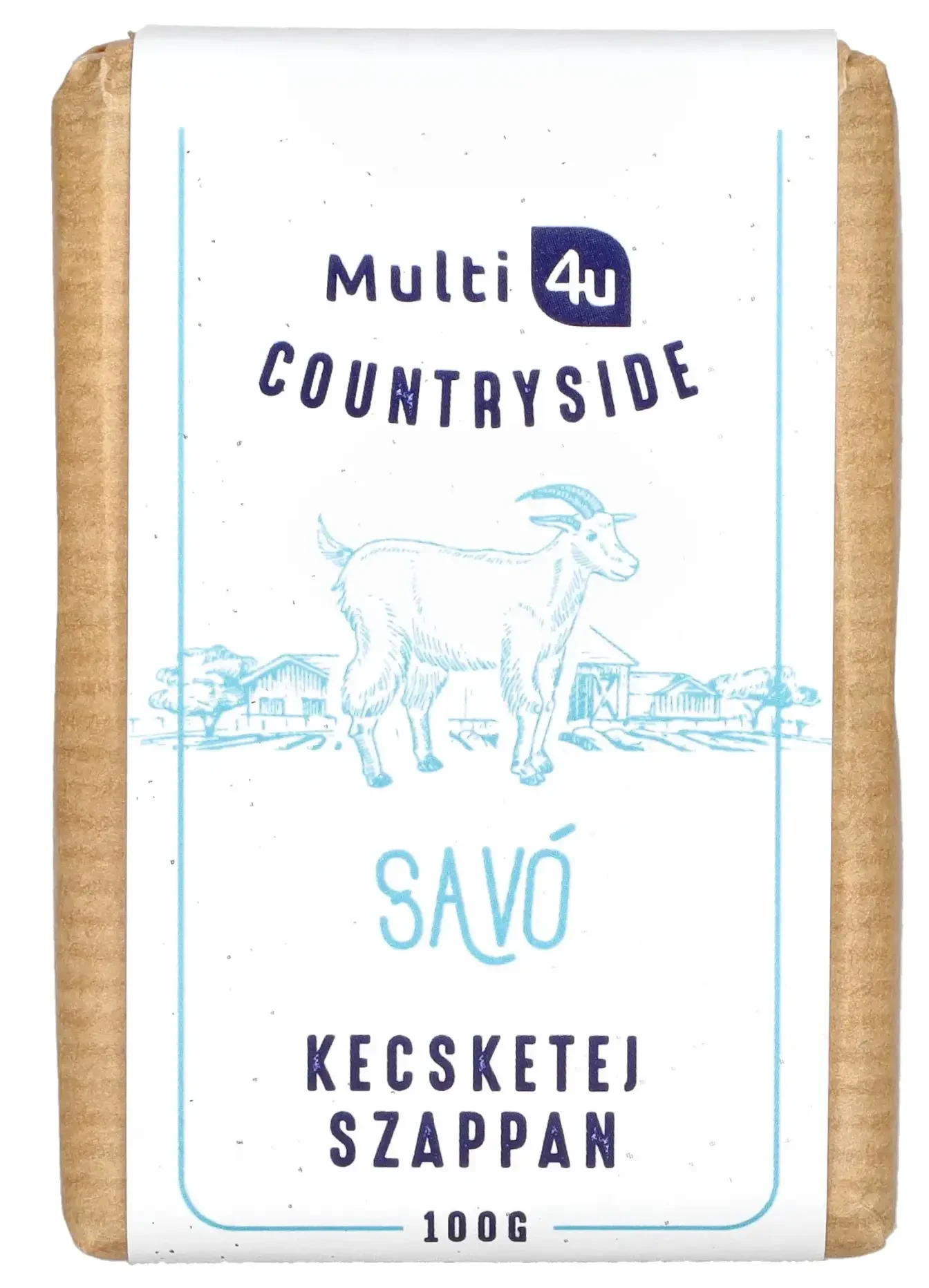 Multi 4U Countryside Kecsketej szappan savós 100g