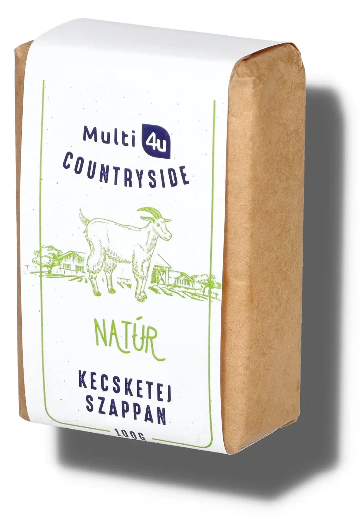 Multi 4U Countryside Natúr kecsketej szappan 100g