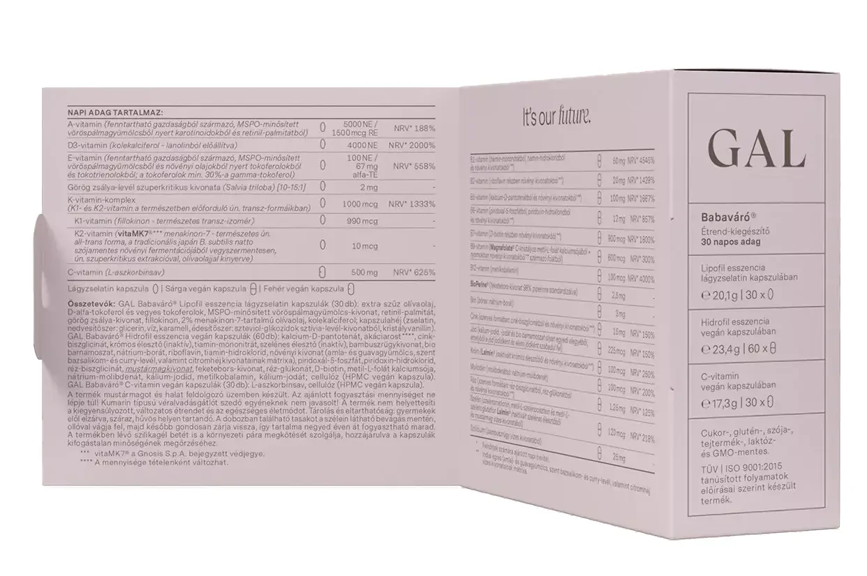 GAL Babaváró vitamincsomag 30 adag