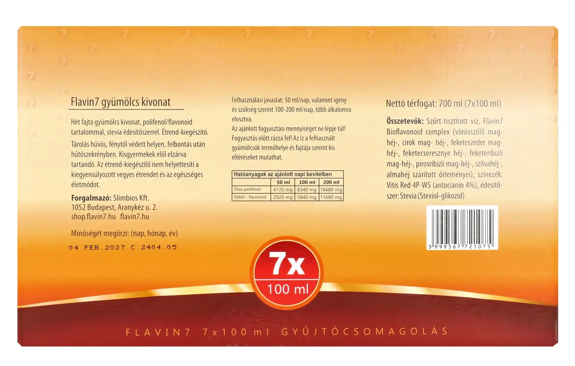 Flavin77 Cyto 7x100ml