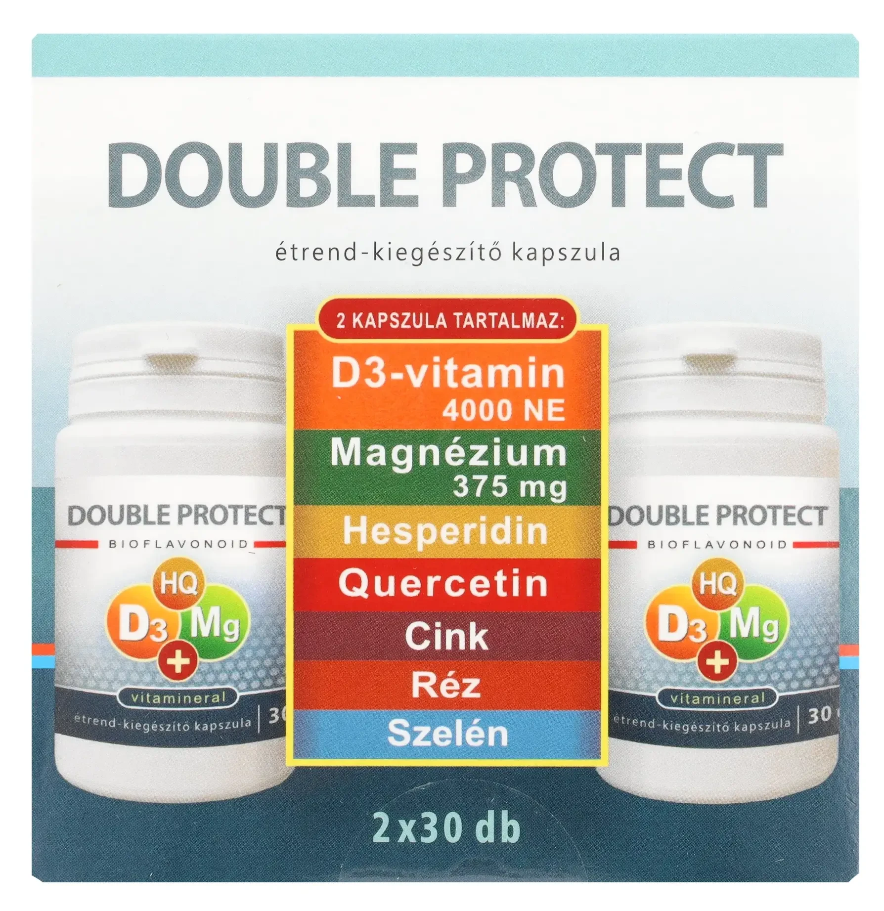 Double Protect étrend-kiegészítő kapszula 2x30 db
