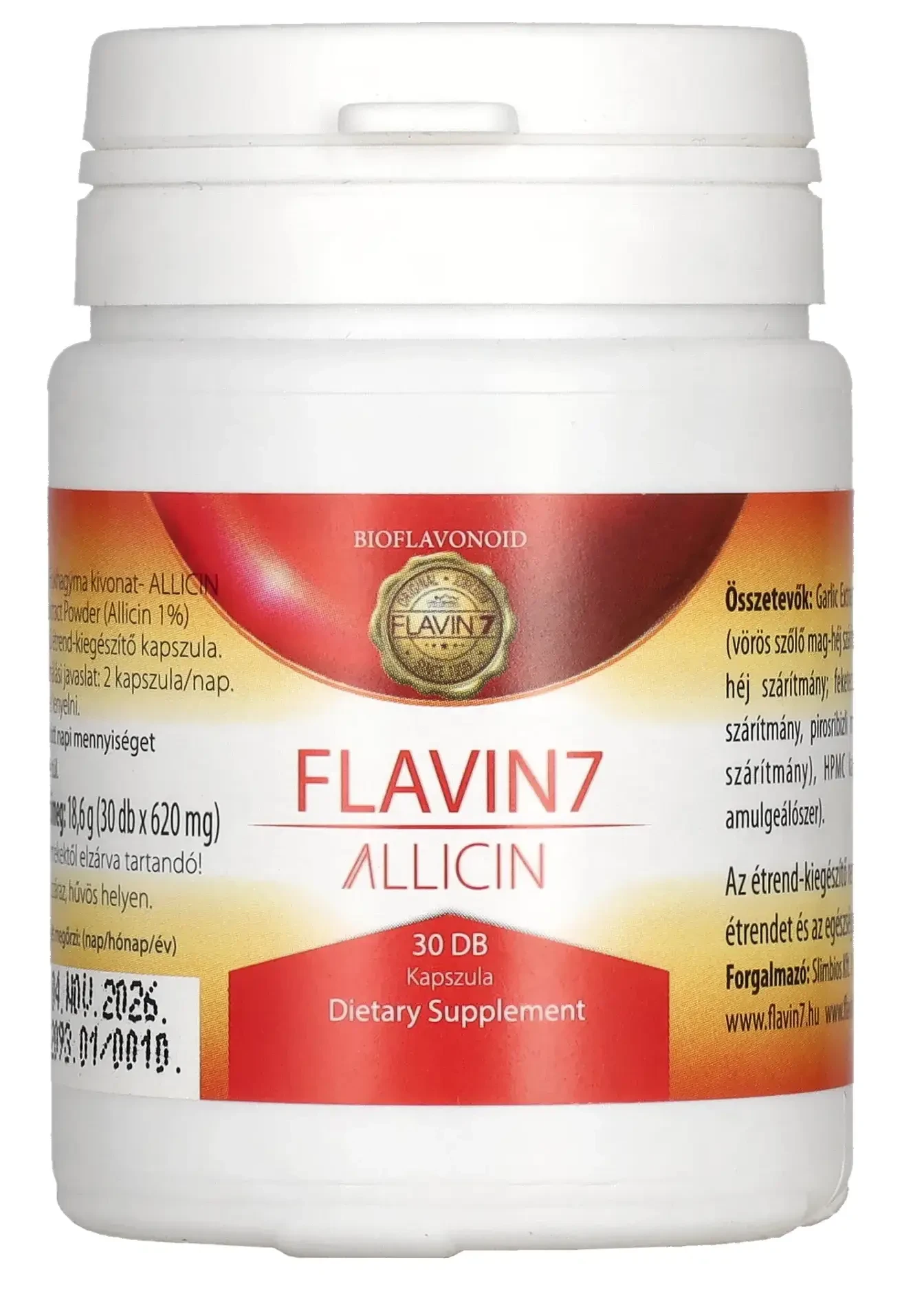 Flavin Allicin kapszula 30db