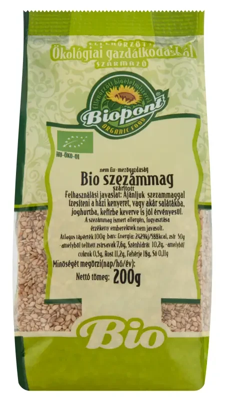 Biopont BIO Szezámmag 200g