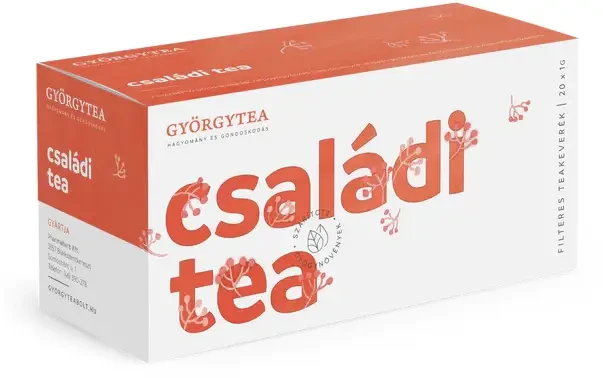 Györgytea Családi Tea Filteres Teakeverék 20x1 g