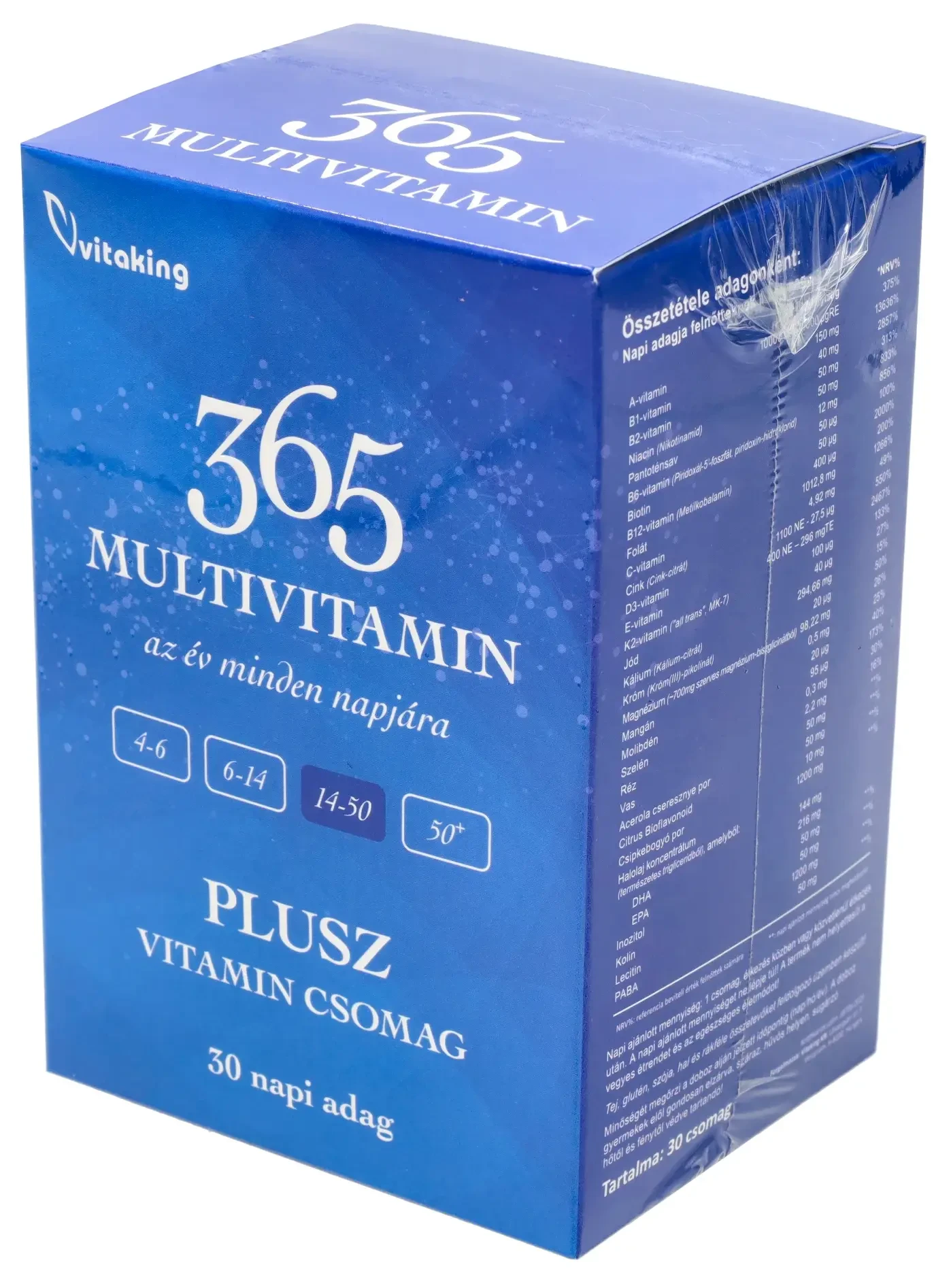 365 PLUSZ Multivitamin csomag 30db
