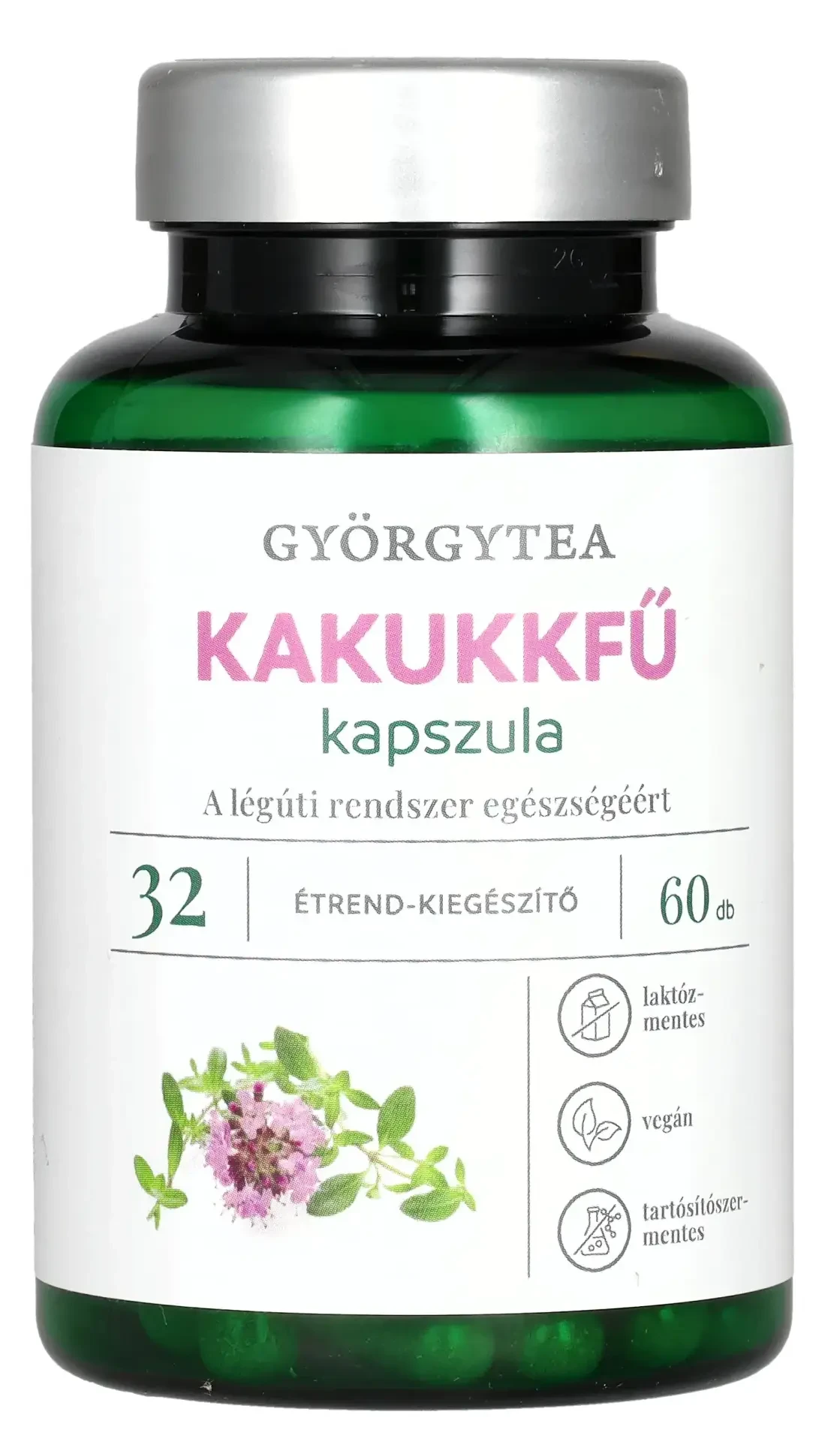 Györgytea Kakukkfű kapszula 60db