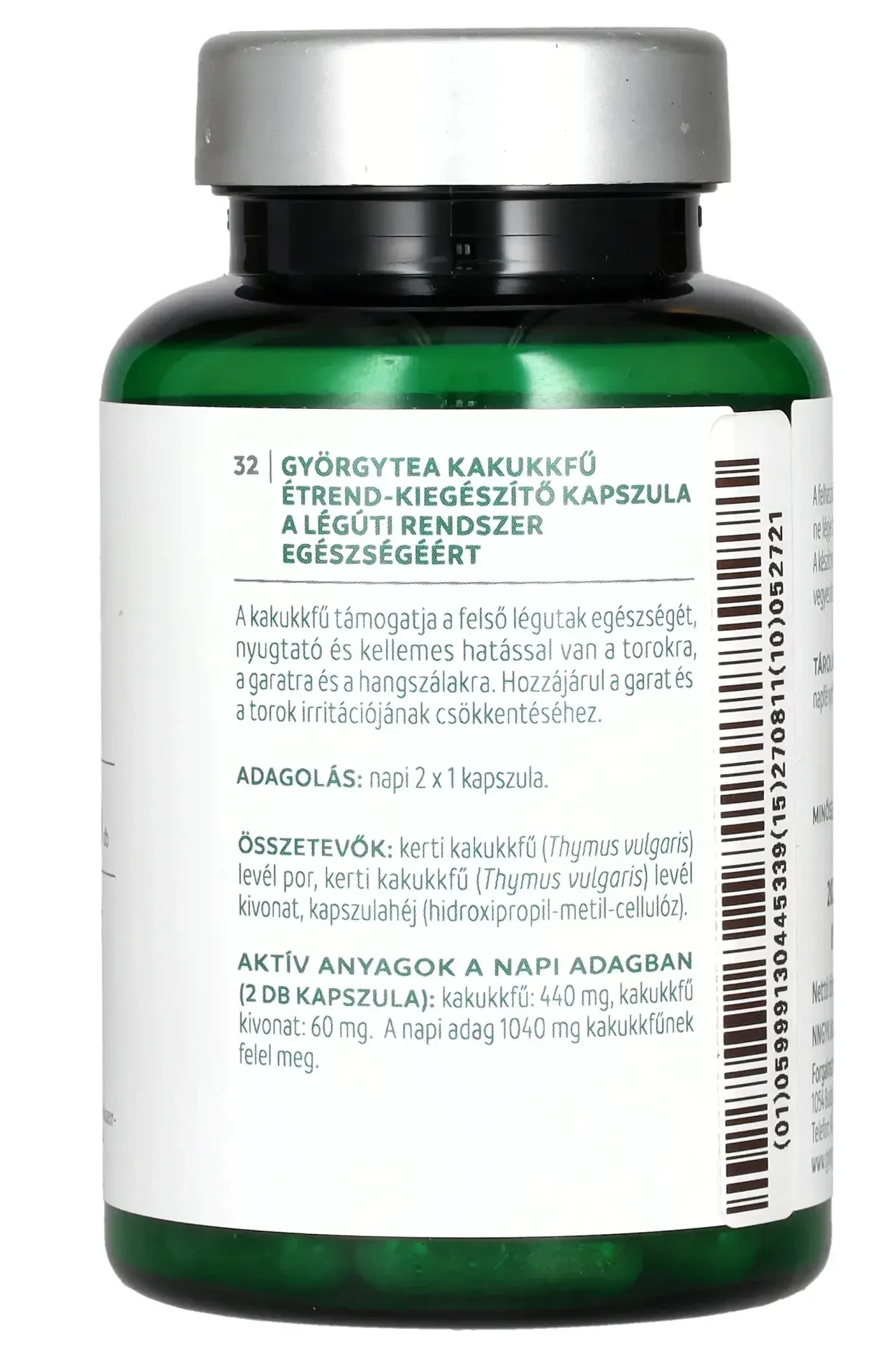 Györgytea Kakukkfű kapszula 60db