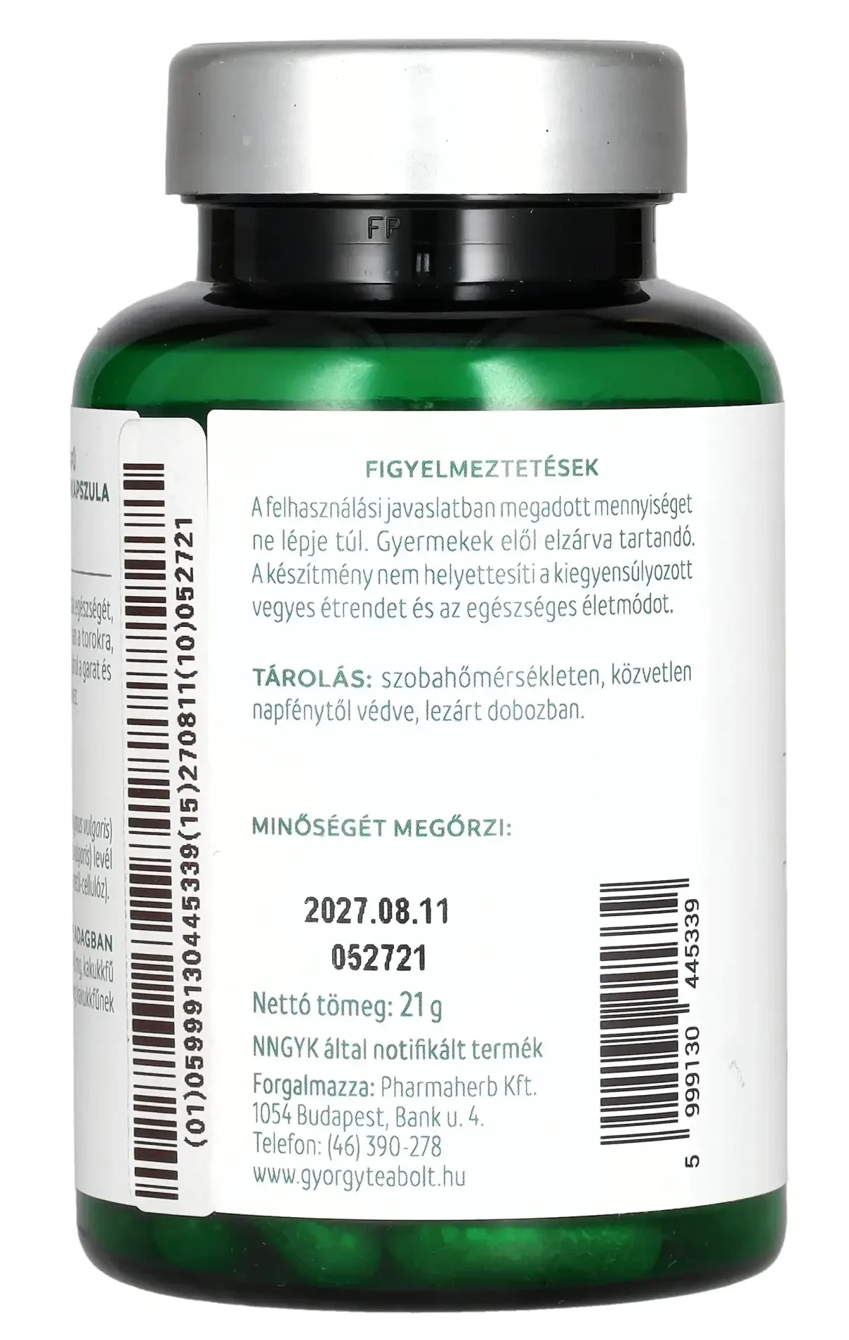 Györgytea Kakukkfű kapszula 60db