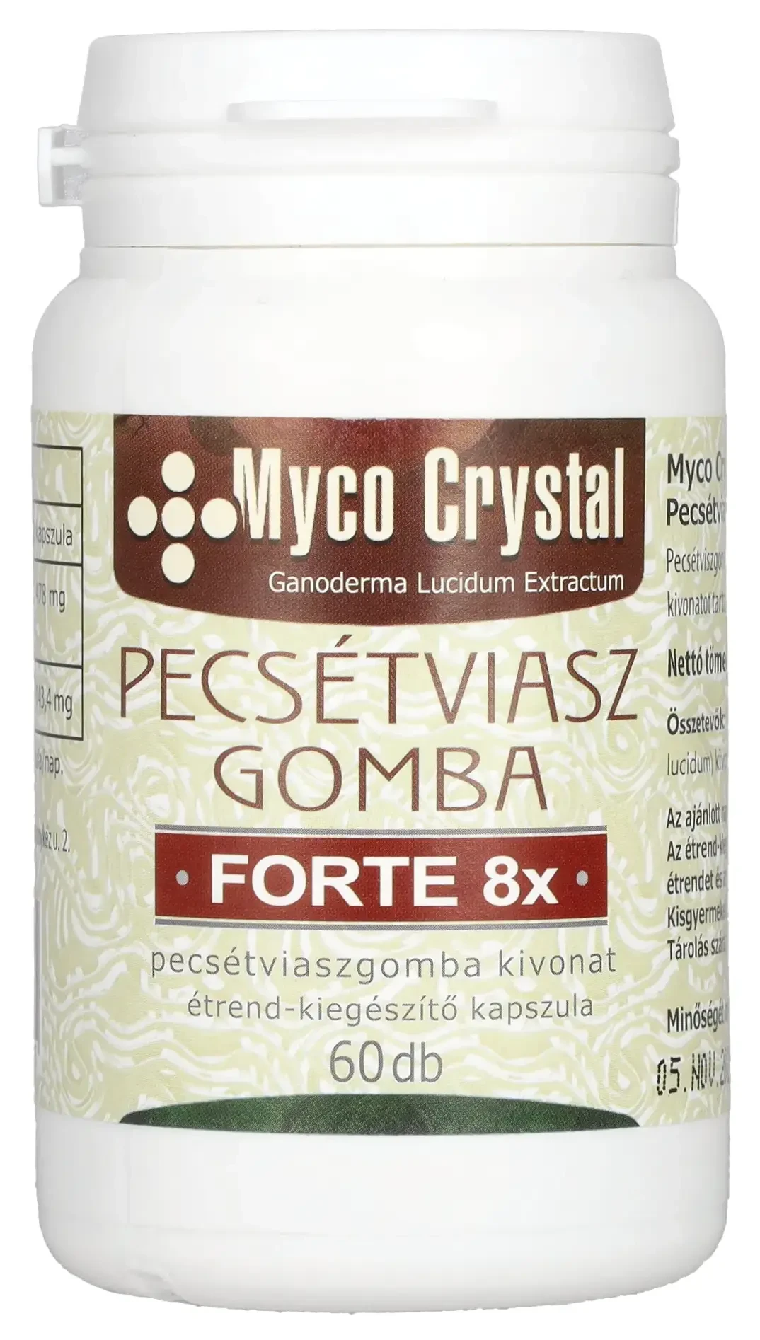 Myco Crystal Pecsétviaszgomba Forte 60 kapszula