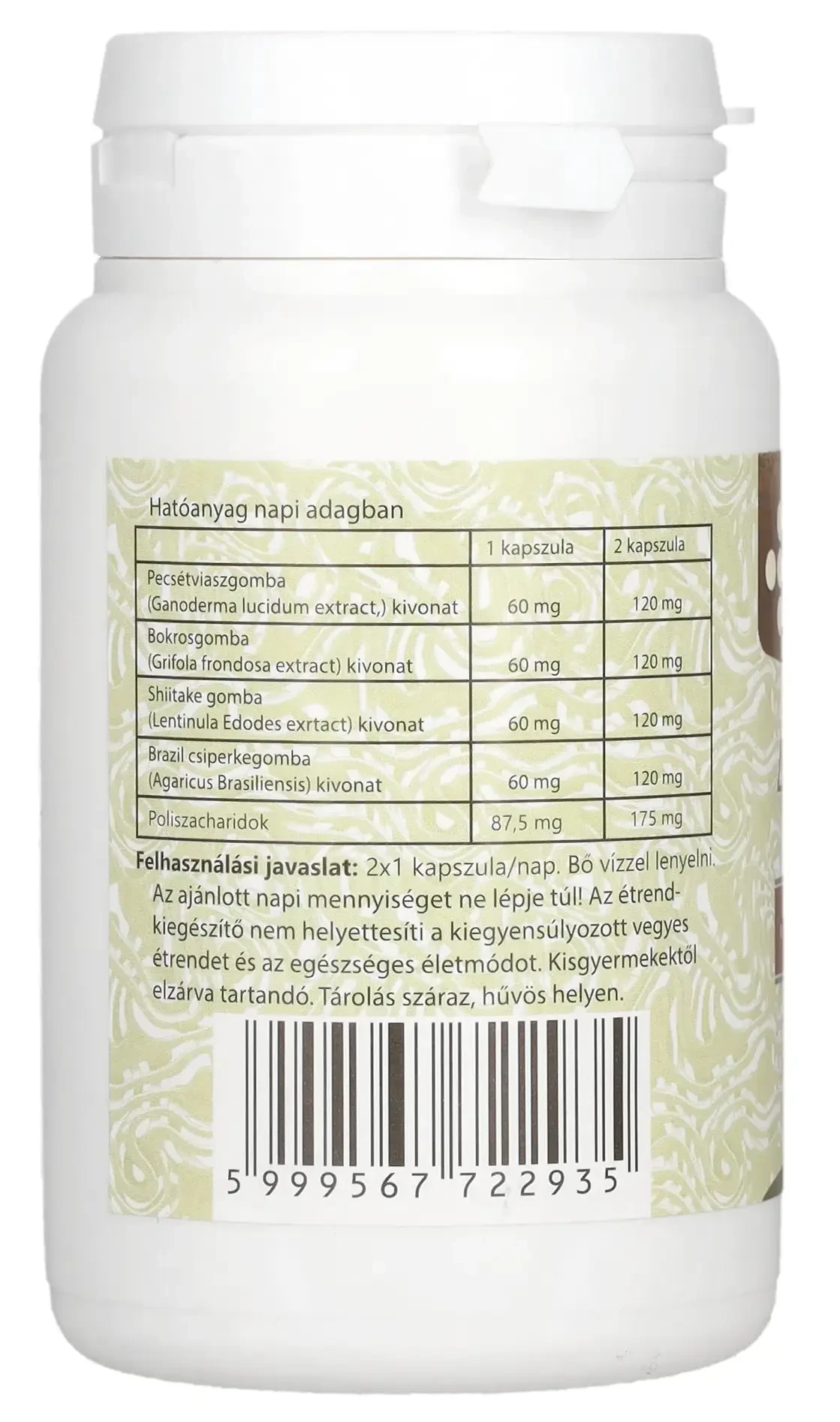 Myco Crystal 4G Complex Forte 60db kapszula