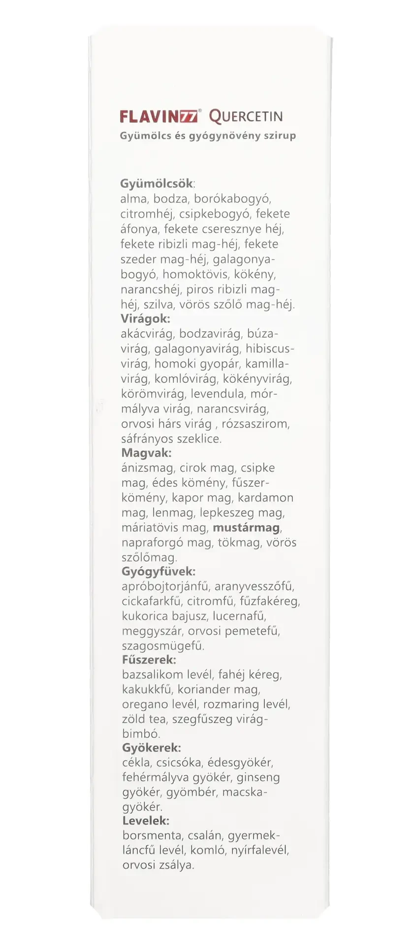 Flavin77 Quercetin 500ml