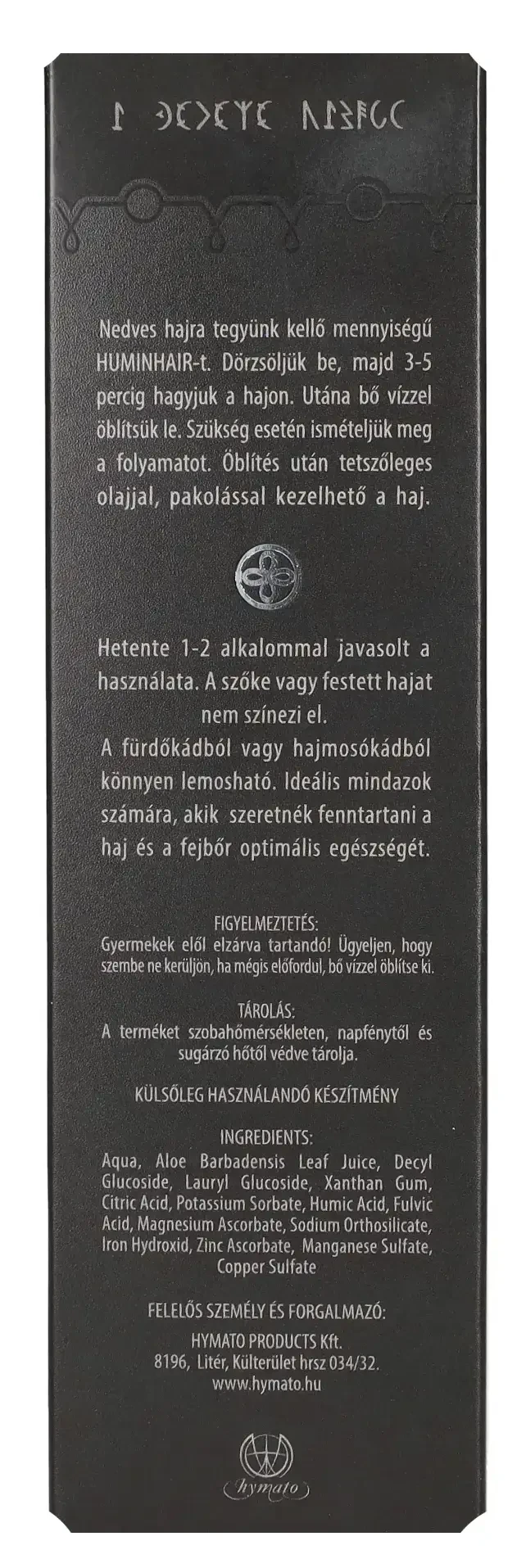 Huminhair hajregeneráló és kondícionáló sampon 250ml